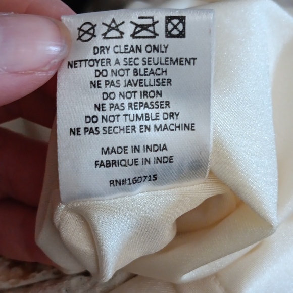 Retrofete Aubrielle Dress In Champagne Size Small - Picture 8 of 10